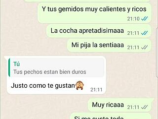 quieres que cojas otra vez ella no se va a enterar parte 2