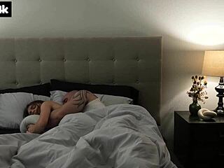 my roommate juniper ren takes my big cock in her tight wet pussy until she's creampied