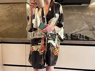 Seduced horny stepmom after party