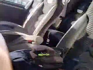 Handsome Guy Masturbates in French Train with Public European Sex Vibes