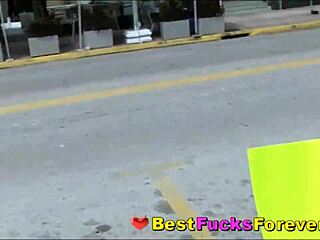 teen friends flash big tits and shaved pussy during group fuck with car wash customer in hardcore reality scene