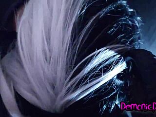 Sexy succubus babe takes control