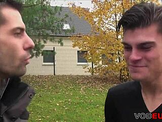 hey, check out this chubby lady getting picked up for some european assfucking in lingerie