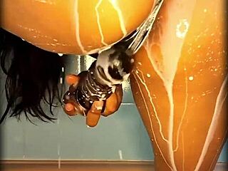 Fishnets Sophie Dee! Big Tits Milf In Lingerie Kisses And Licks Wet Pussy At Party!