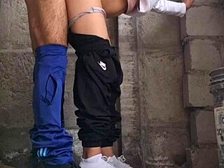 hermanastra escapes university for secret taboo fun with cute latina babe