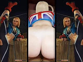 Cammy's big ass and tits bounce wildly in this HMV compilation!