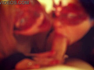 First No Mask Blowjob With Double Handjob From Masked Milf In Homemade Pov Sucking