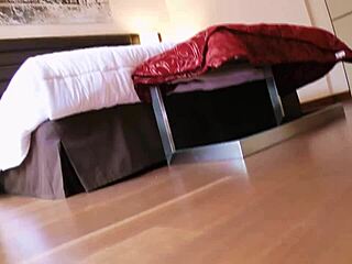 Abelia the sexy Romanian sucks big cock pov and swallows cum reward