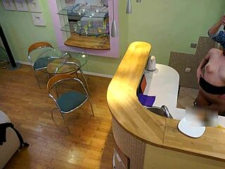 slutty step daughter candy red sucks daddy cock and gets fucked doggystyle homemade!