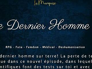 le dernier homme 2 with femdom futa in french audio