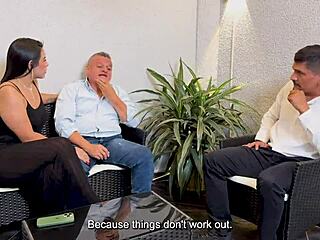 curvy milf housewife takes best friend's cock in rough sex with creampie and cum in mouth