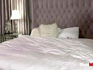 Blonde milf unleashes libido on valentines day with cheating cougar blowjob and riding