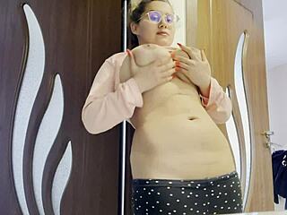 What Makes This Big Tits Hot Girl Finger Her Pussy So Naughtily With Tattoos And Intense Masturbation?