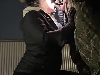 we got caught outside in the snow while i was licking her ass leading to multiple cumshots