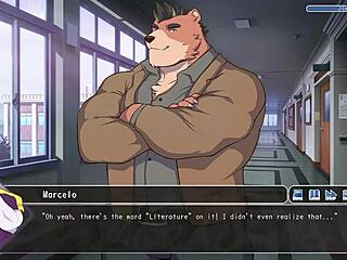 Jogando after class 1 with classroom furry game action and intense banging scenes