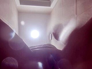 European MILF with big tits squirts in femdom pissing compilation contrasting shaved pussy