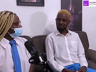 Student rides big black cock in doggystyle creampie action. Cum drips on her big ass!