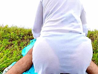 African Amateur Brunette With Big Ass Gives Blowjob And Gets Creampie In Juicy Outdoor Public Sex With Pussy Licking And Tattoo Details.