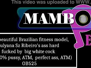 i'm this 25y beautiful brazilian fitness model julyana sz ribeiros getting ass hard fucked by big white cock anal 0 pussy atm perfect ass atm ob525