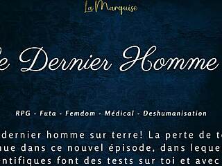 le dernier homme 2 with femdom futa in french audio
