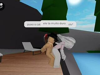 Fucking Cute Millionaire Slut in Her Mansion - Brookhaven Cumshot Sex Action