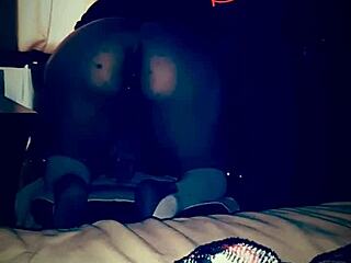 Storm Claps Big Ass While Checking Outside With Flexible Hairy Milf