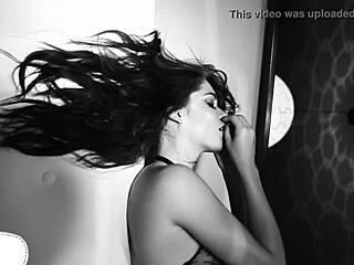 Seductive glamorous girls dance in lingerie for a sexy music video.