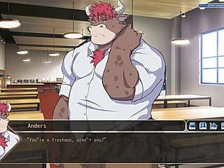 Jogando after class 1 with classroom furry game action and intense banging scenes