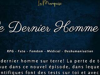 le dernier homme 2 with femdom futa in french audio