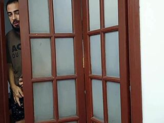 Look at what the neighbor loves most - my big clit and swollen pussy on display.