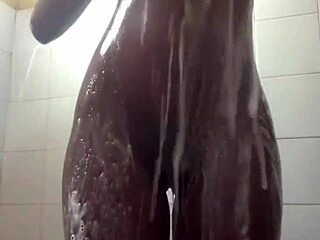 I look best while soapy during masturbation