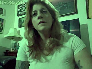 Stepmom comes around with huge tits for taboo blowjob and cum swallow from not son!