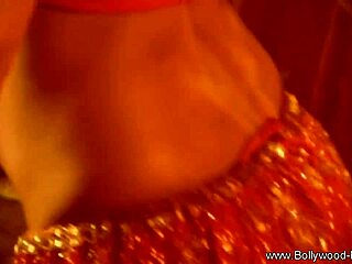 Lovely brunette dances gracefully in solo striptease performance