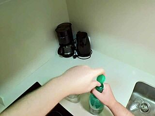 Oh no I accidentally took stepdad's viagra so stepmom helps me cum inside her