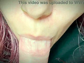 Amateur Couple Delivers Intense Close Up Blowjob in Homemade Video