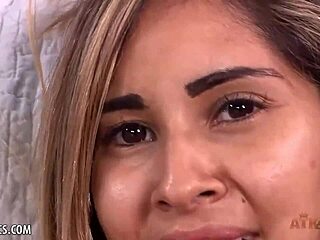 skinny katie murphy is so hungry for cock while fingering her wet young pussy solo