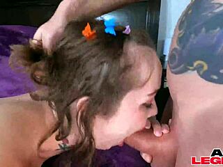 face blast after pounding tiny 18+ blonde aliya brynn's pussy