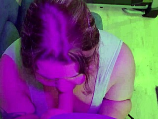 Hey, check this blowjob compilation with cum all over that cute BBW's face and big tits