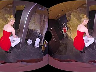 You look great giving that blonde blowjob and footjob with your natural tits and tattoo