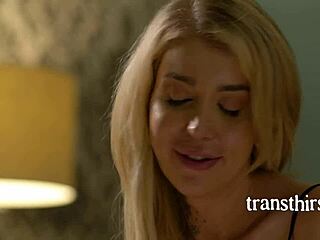 Wow, check out this blonde with amazing curves pulling off a sneaky move