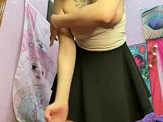 Dirty Talk After Party for Cuckold Husband with Blonde Teen Slut Pussy Licking and Muff Diving Close Up