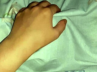 i hide under blanket to lick and finger neighbors' pussies in homemade lesbian threesome