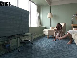 Watch This Full Japanese Blowjob and Fucking Scene with Big Tits and Toys - It's Wild!