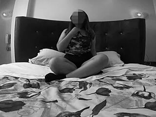 Por Favor Termina En Mi Vaginita Mojada With Cute Latina Babysitter Bent Over In Doggystyle Creampie