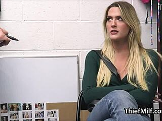 Hot Milf Cougar Caught Stealing Cosmetics In Office Gets Punished With Hardcore Fuck