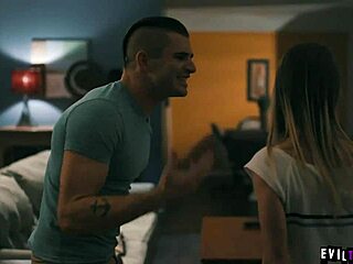 so, sexy besties jane wilde and natalie knight spot nathan bronson stalking, then decide to share his huge cock in a wild threesome