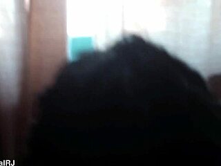 visiting morro do vidigal trailer 09 with brazilian housewife flashing shaved pussy in lingerie close up