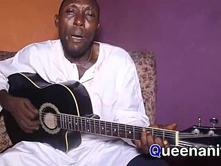 The guitar player use his talent well and got me a mad fuck like never before