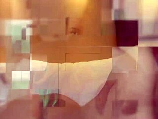 Stunning british redhead in lingerie gets muff diving in 69 then deepthroats cock for facial cumshot