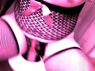 Latina Ladyboy Tgirl In Lingerie Gets Hardcore Anal Assfucking Blowjob From Crossdresser With Big Tits